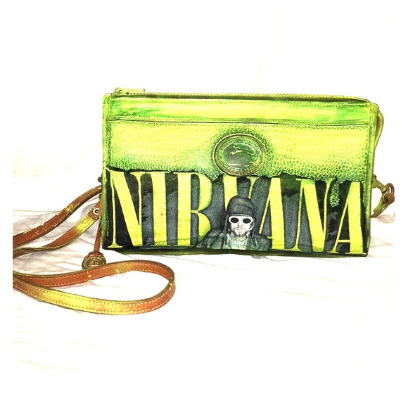 Lexa Vonn x Dooney & Bourk Handbags - Customized Nirvana Dooney & Bourke crossbody bag